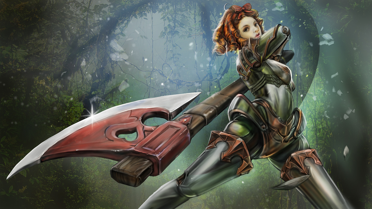 虚荣海报临摹|插画|游戏原画|颂阳_临摹作品-站酷zcool