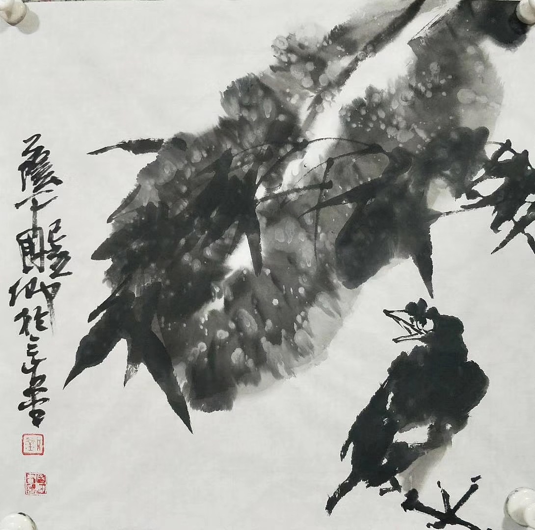 艺惠藏·刘国卿——花鸟大家李苦禅先生的入室弟子