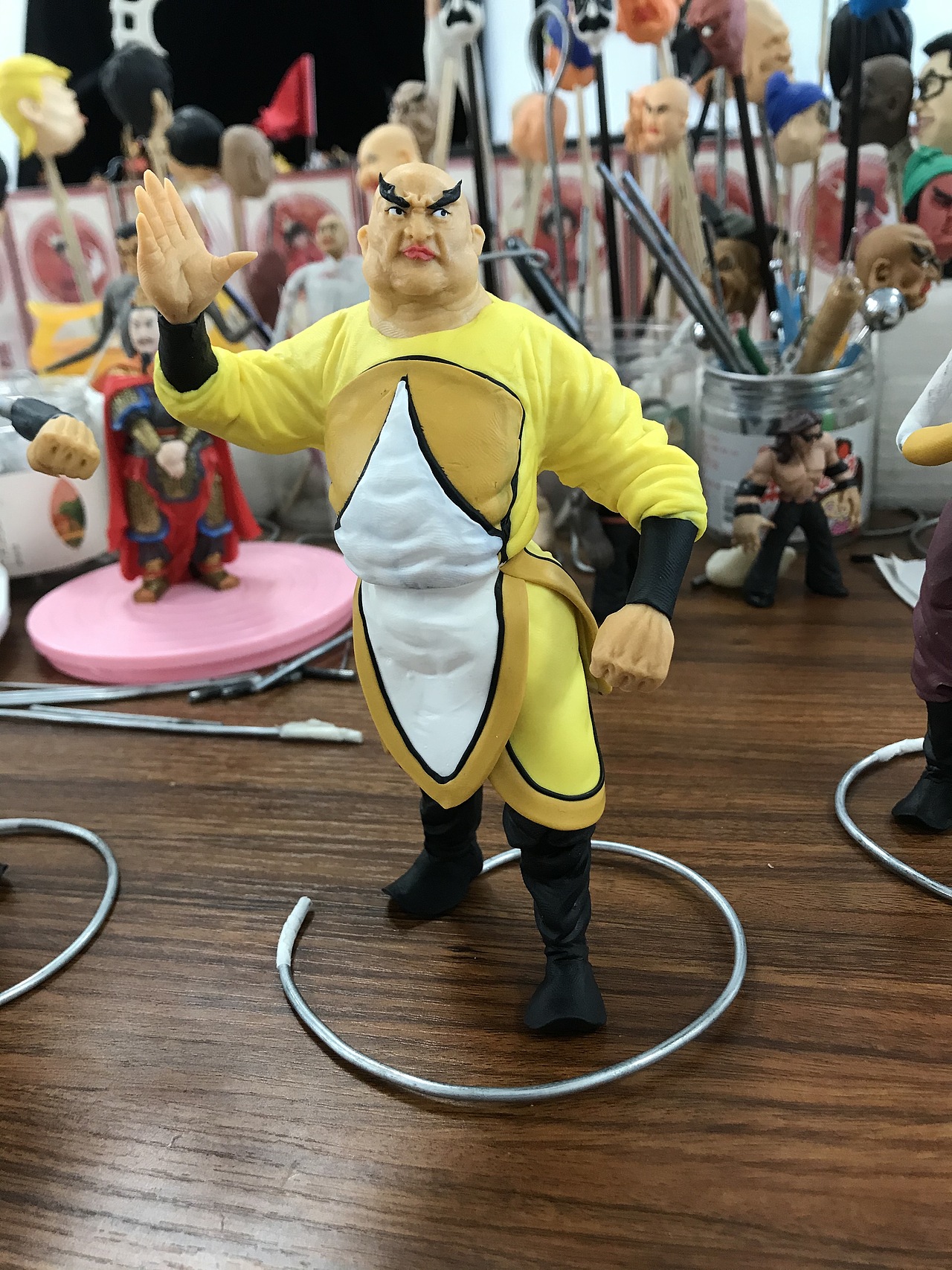 康健面塑作品《西游妖王》（图ZMzA1NDg3NjM2） - 雕塑 - 站酷设计师上京私物康健面塑原创素材 - 站酷ZCOOL