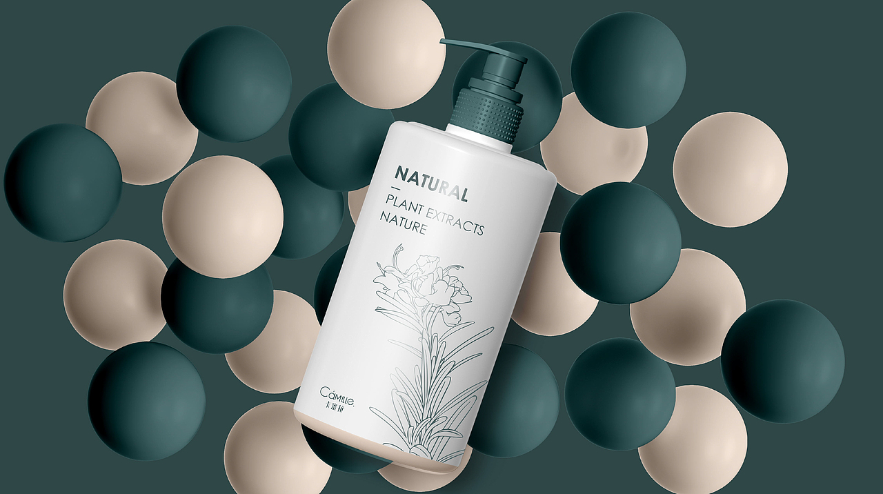 Camille 卡密拉 《感受自然滋润 唤醒皮肤水活性》（图ZMjE4OTM0MjI4） - 品牌 - 站酷设计师源品牌创意社原创素材 - 站酷ZCOOL