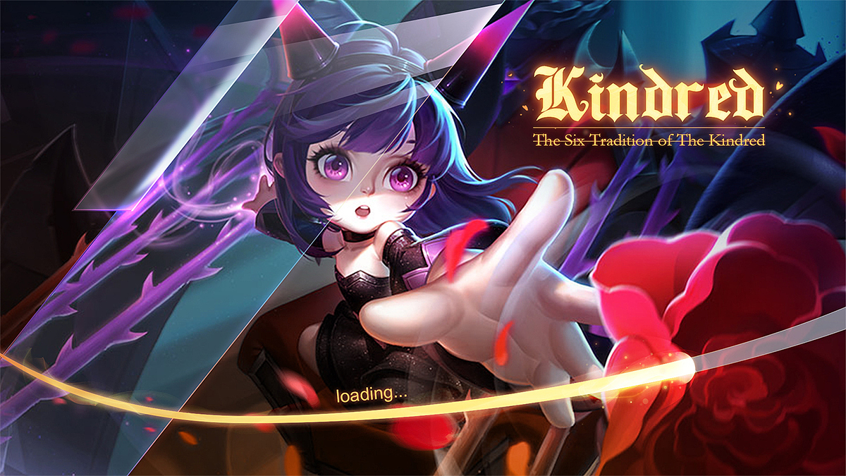 KINDRED【欧美风Q版虚拟MOBA·个人练习作品】GUI