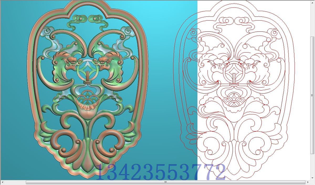 精雕浮雕灰度图雕刻图纸jdp木雕bmp（图ZMTA1MjY4OTE2） - 其他三维 - 站酷设计师雕刻素材原创素材 - 站酷ZCOOL