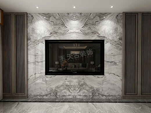 融创九阙府叠拼别墅装修方案|现代轻奢风格时尚简洁