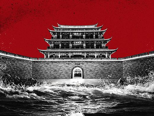 海报设计（潮州广济楼）