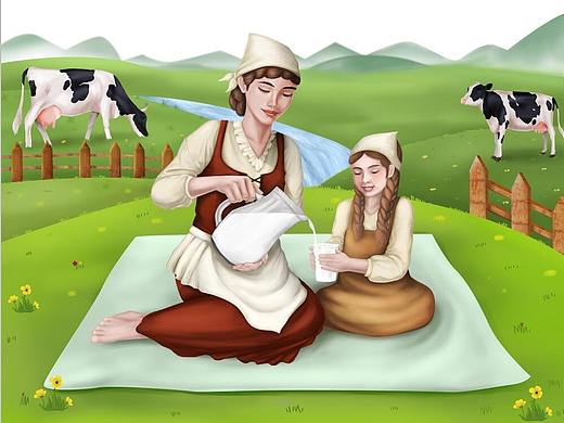 插画类中药食品包装