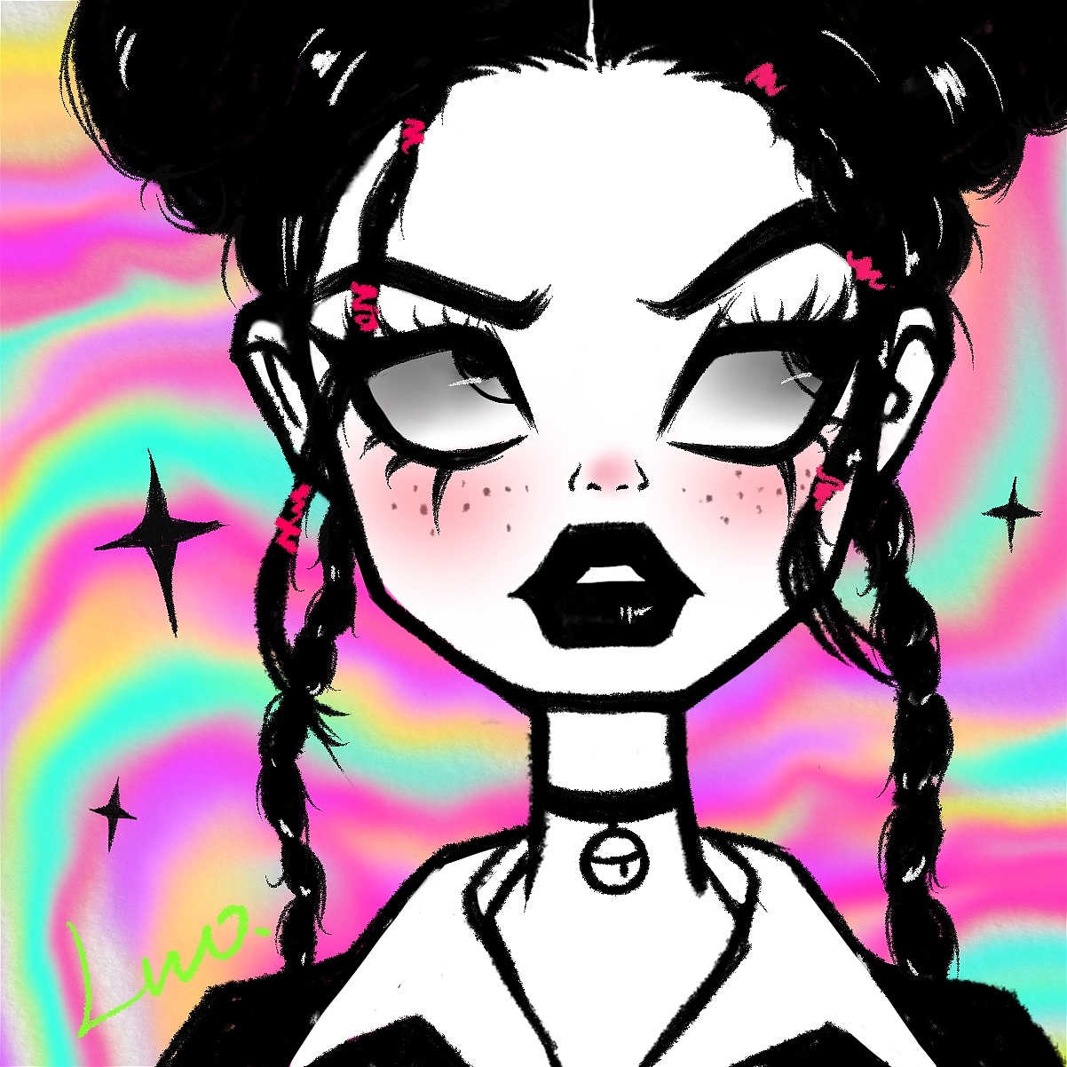 欧美风人物头像