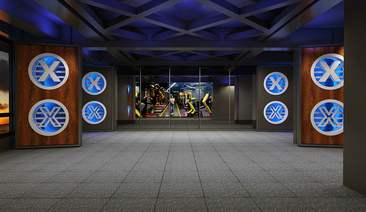 X/健身房/室内（图ZMTQxNjg0MTg4） - 家装设计 - 站酷设计师白鱼1024原创素材 - 站酷ZCOOL