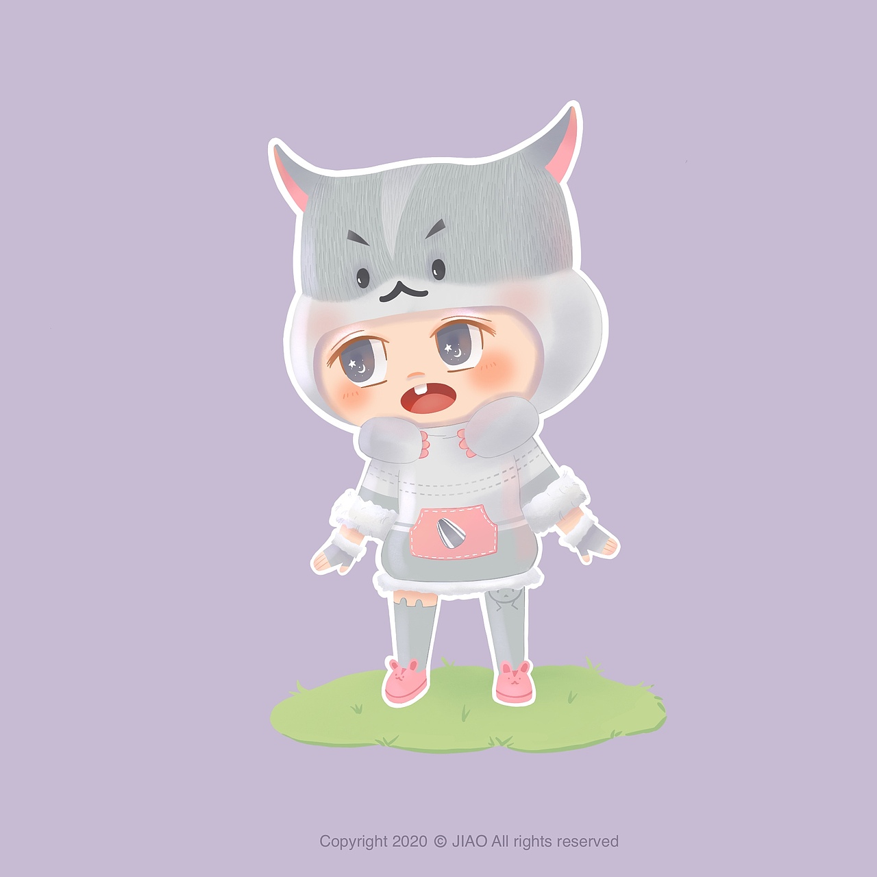 仓鼠套装（图ZMjAyNDk2NjY0） - 创作习作 - 站酷设计师萌小小新吖原创素材 - 站酷ZCOOL