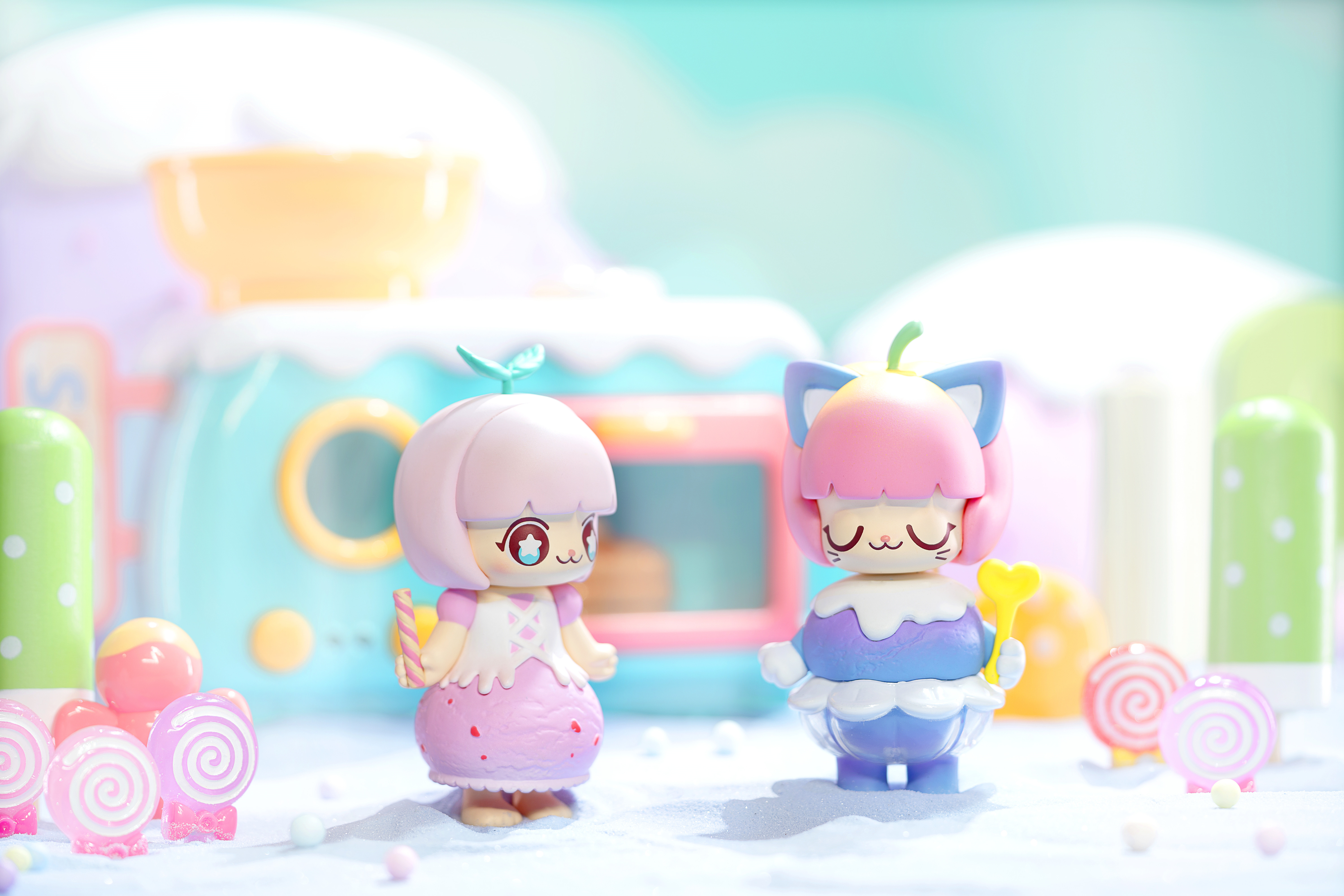 52toys甜品派对梦幻开场啦kimmymiki甜蜜来袭