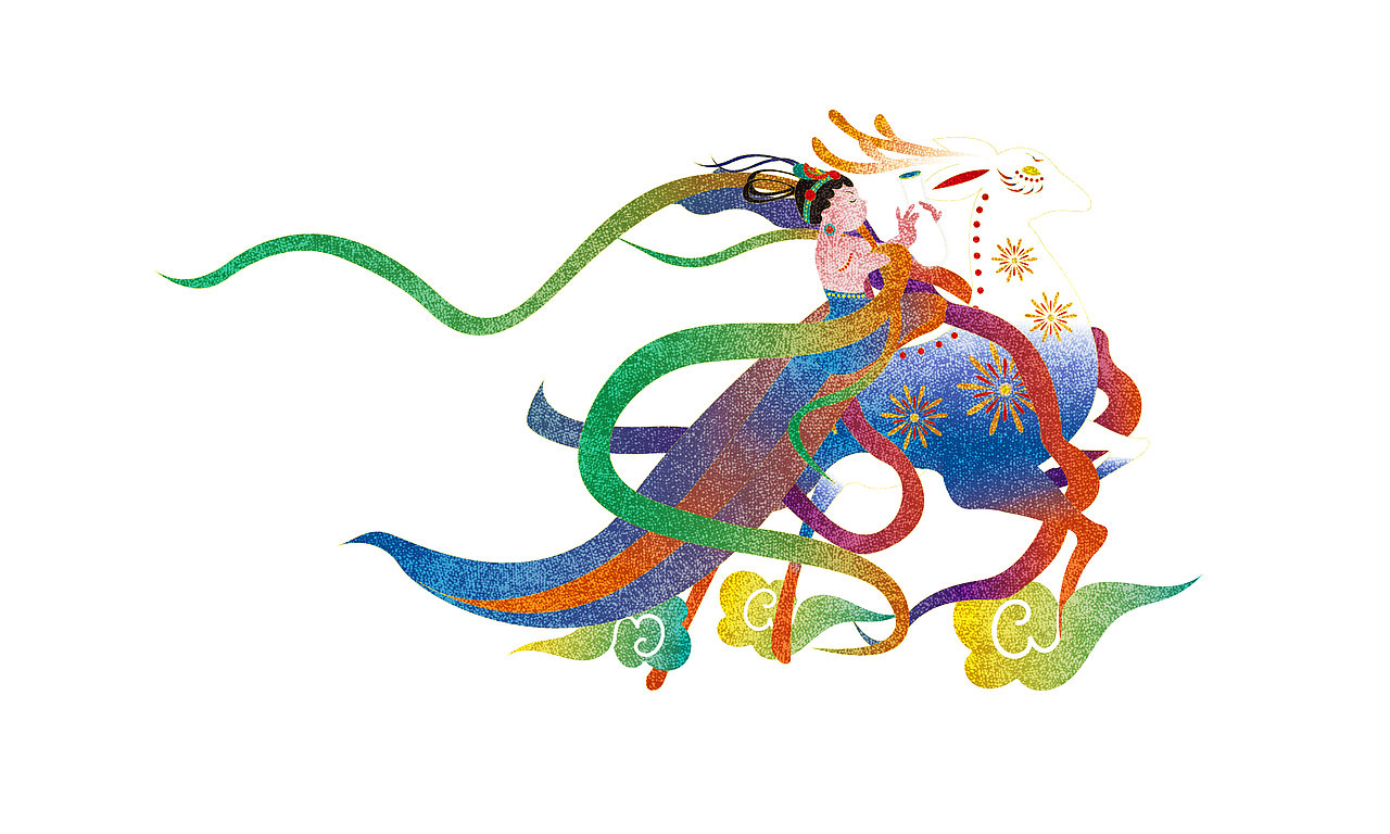 鸣沙山月牙泉风景名胜区绘本故事