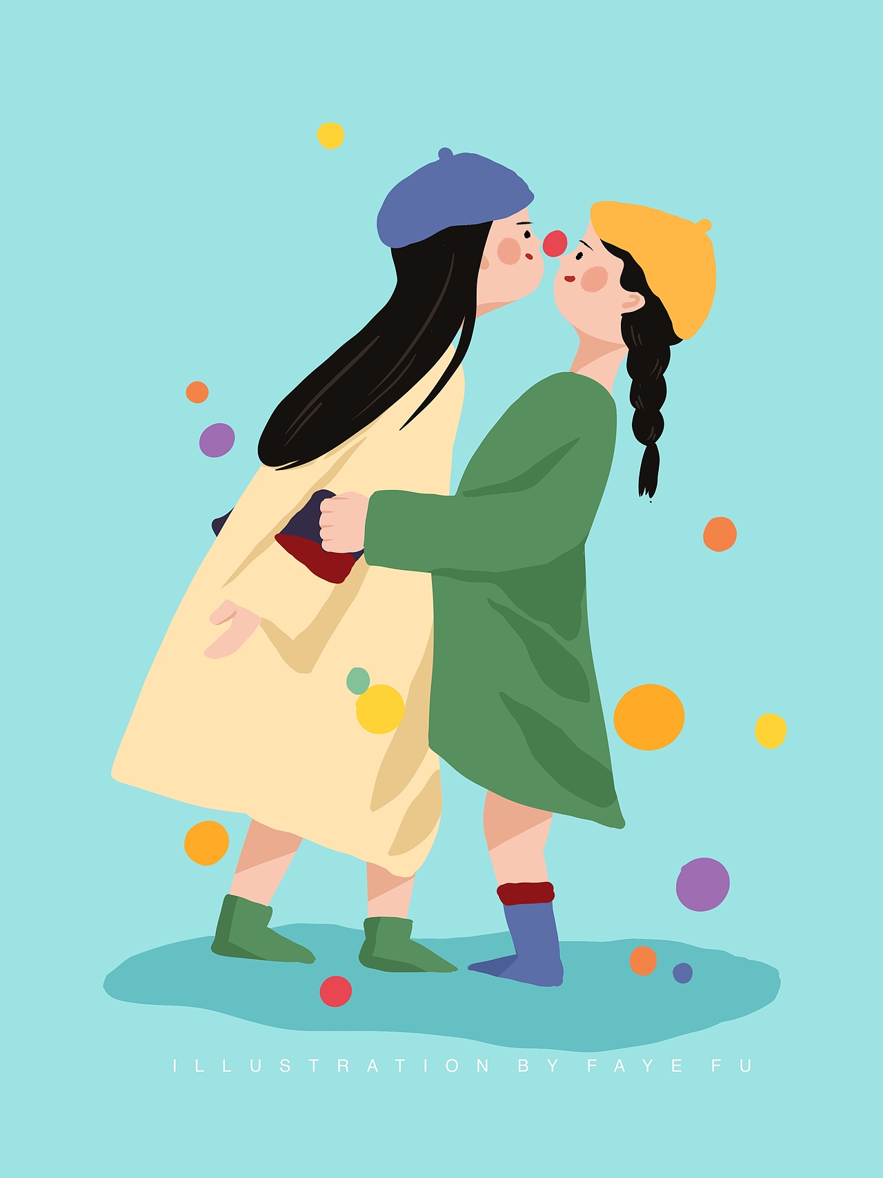 儿童照片转插画系列