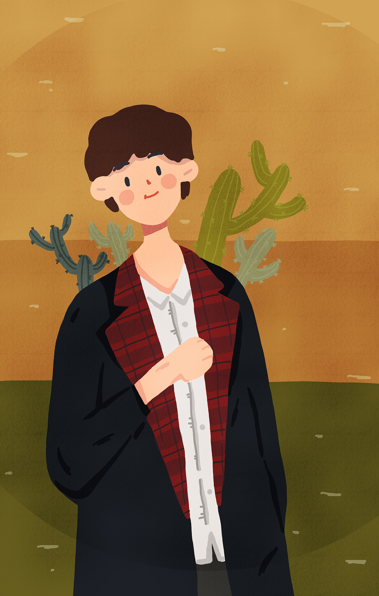 最近两三年的插画集1