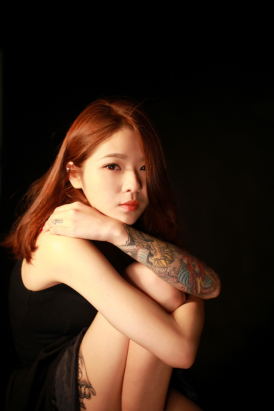 海德娜娜小花臂背后的温柔