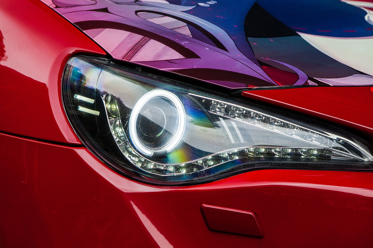 路过漫展，瞎拍了一会汽车，丰田86