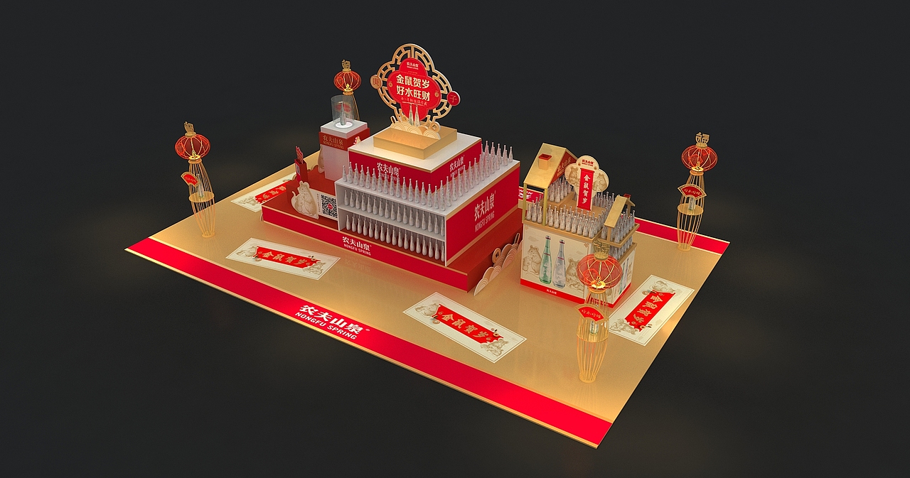 推头美陈 陈列柜