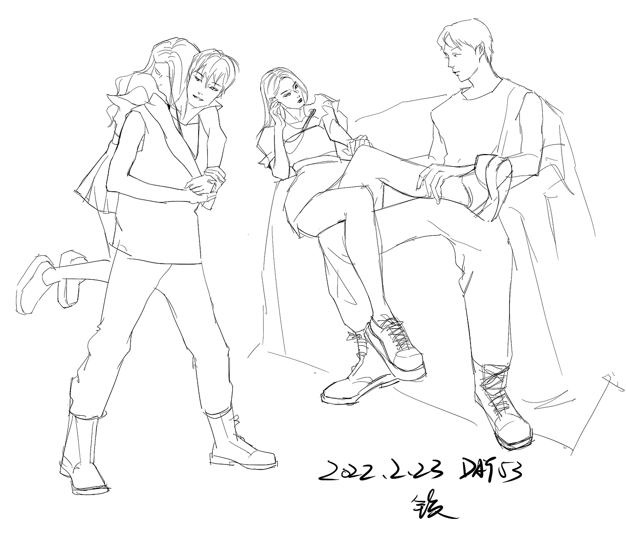 [cp]#速写60天挑战赛# Day53@速写班长 ​​​[/cp]（图ZMjg5Nzk0OTQ0） - 创作习作 - 站酷设计师Z692382567原创素材 - 站酷ZCOOL