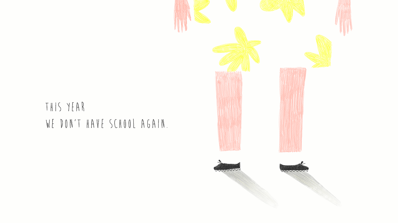 这一年，我们没有再开学了（图ZODI3NDIxNjQ=） - 创作习作 - 站酷设计师qqqqgbb原创素材 - 站酷ZCOOL