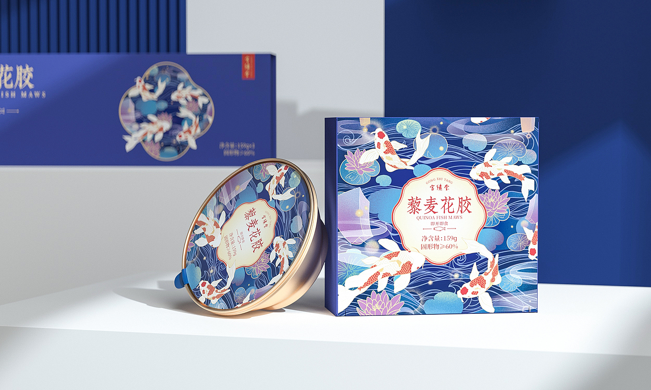 黎麦花胶包装设计