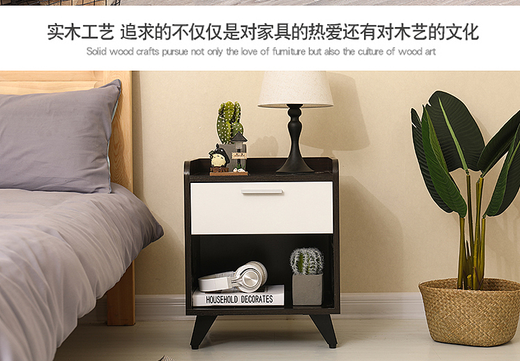 电商 淘宝 详情 实木家具 斗柜 储物柜 详情页