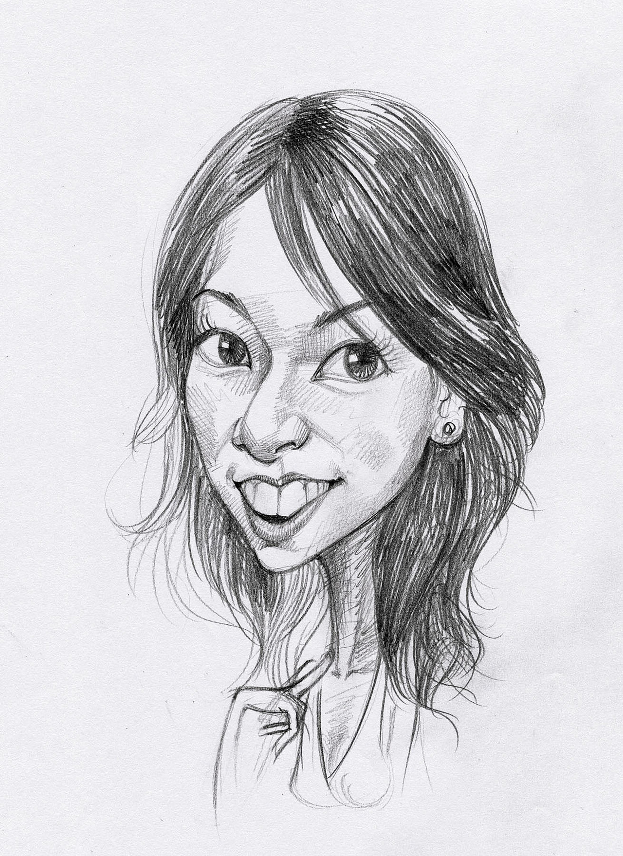 素描漫像大叔漫画似颜绘培训肖像漫画培训肖像漫画