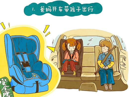 【电装】安全出行漫画