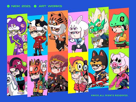 * NICK 2021 作品集