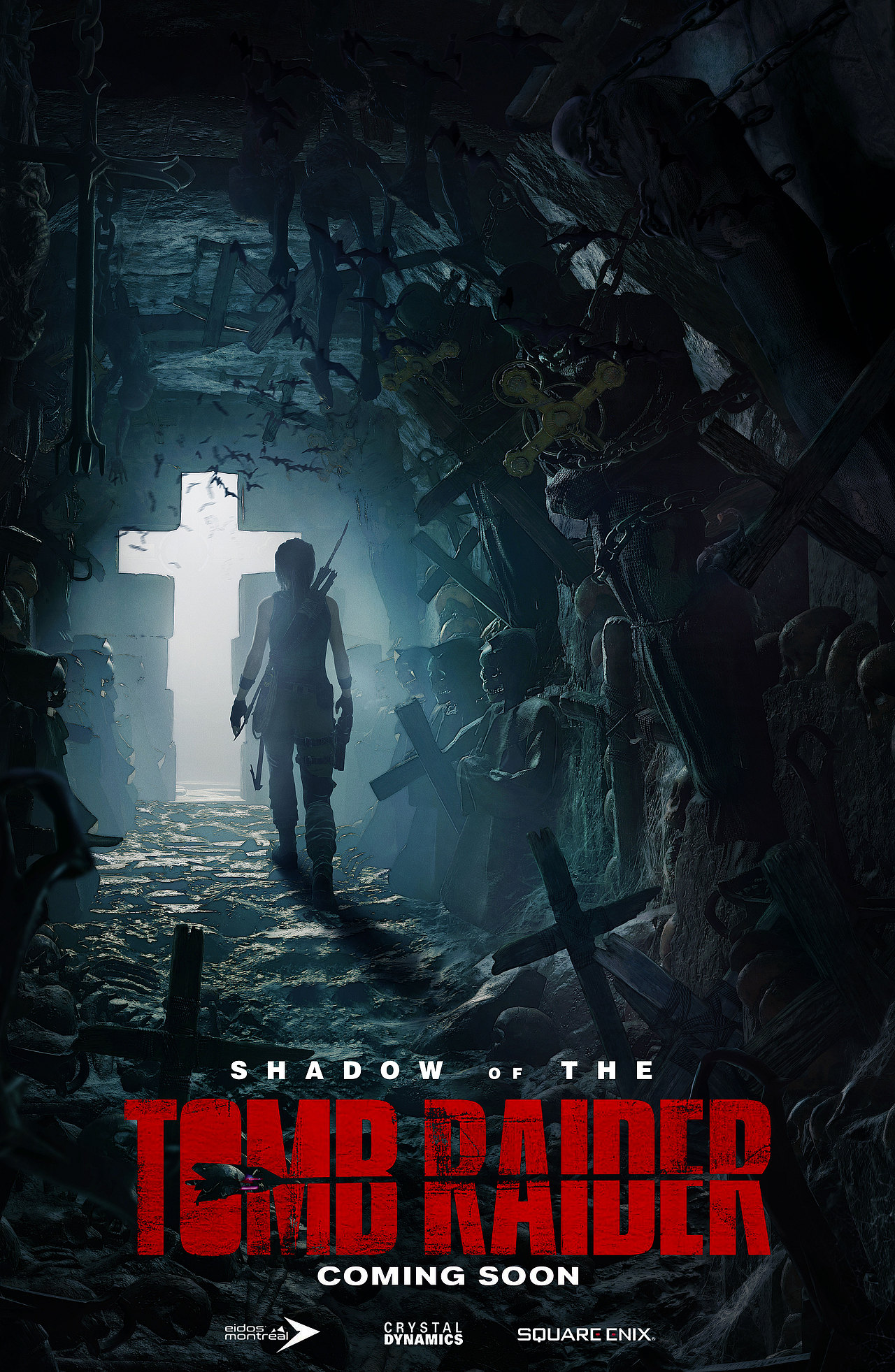 游戏海报电影化第一期古墓丽影暗影