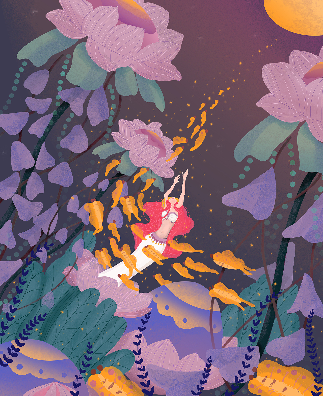 花仙子的诞生（图ZMTc1Nzc4NTQw） - 创作习作 - 站酷设计师蟑螂姐原创素材 - 站酷ZCOOL