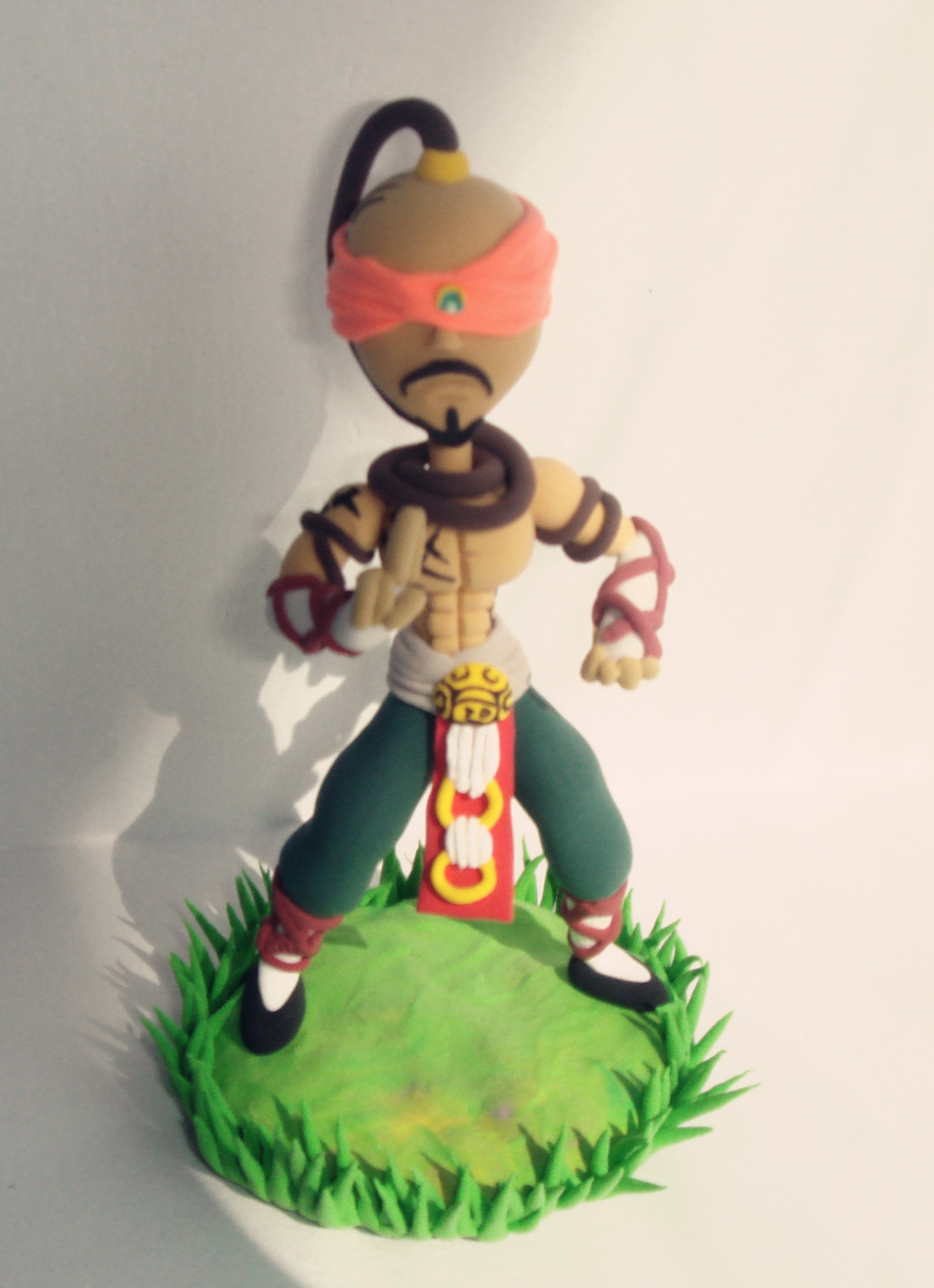 lol盲僧|手工艺|手办/原型|叉烧凡仔 - 原创作品 - 站酷 (zcool)