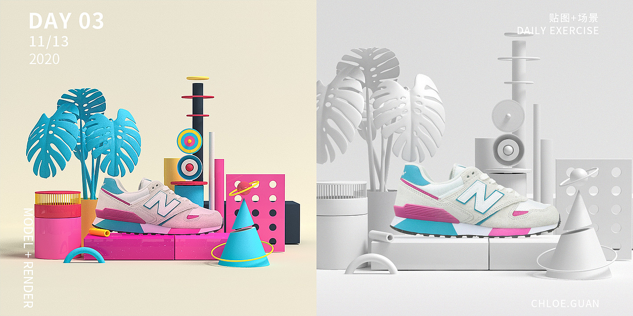 C4D WORKS 2019-2020（图ZMjMxODk0Nzg0） - 其他三维 - 站酷设计师kuyi酷儿原创素材 - 站酷ZCOOL