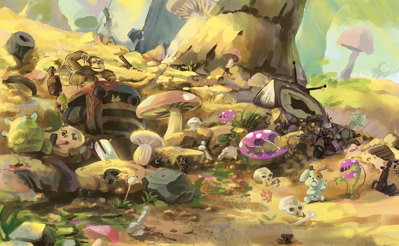 《500年后讲的童话》（图ZNjY3MTgyMA==） - 绘本 - 站酷设计师zyqhxl1990811原创素材 - 站酷ZCOOL
