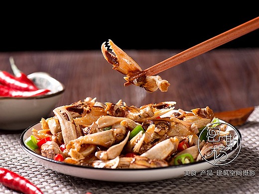 麻辣海鲜 香肠 蟹钳 扇贝  哇哦