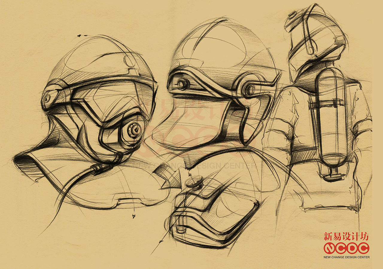 工业设计手绘工业设计手绘彩铅精致表达