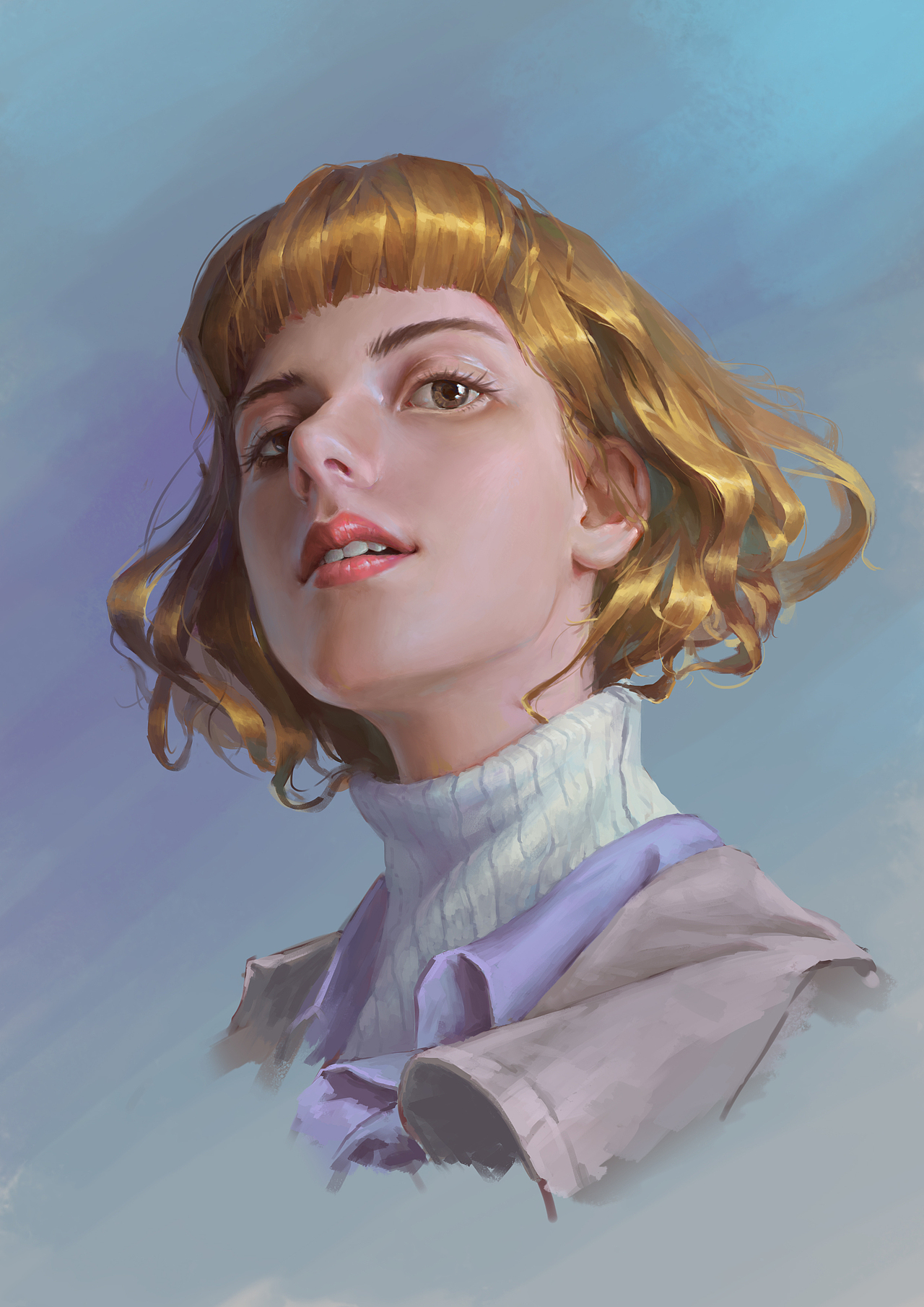 头像女（图ZMTI5NDgyNTYw） - 创作习作 - 站酷设计师Guanmue原创素材 - 站酷ZCOOL