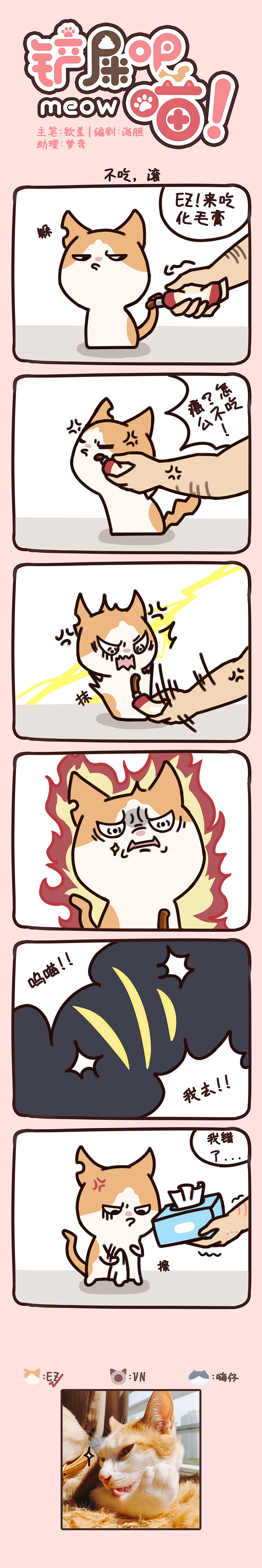 《铲屎吧!喵!》21-28话——原创Q萌四格漫画