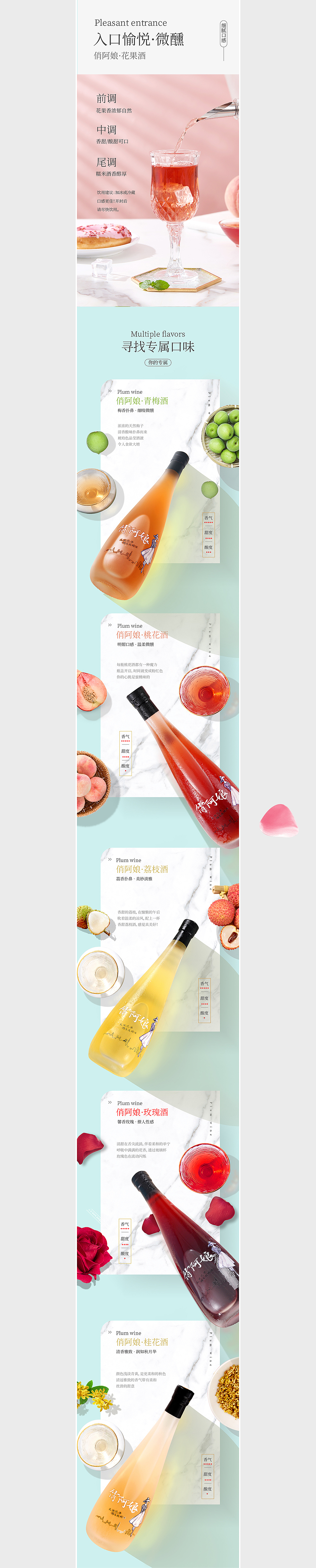 俏阿娘花果酒详情页设计（图ZMjI0Nzc3NzM2） - 电商 - 站酷设计师方维创意原创素材 - 站酷ZCOOL