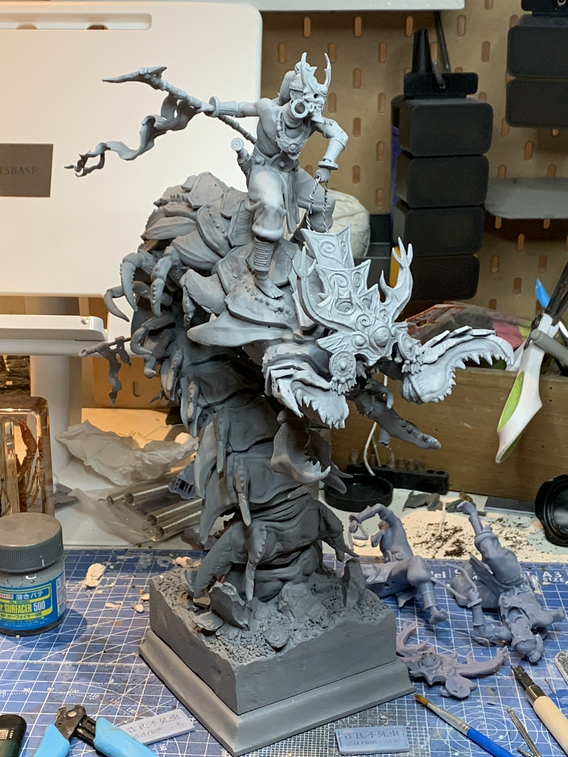 云南虫谷 - 霍氏不死虫（图ZMzQ3Nzg5NjA0） - 手办/模玩 - 站酷设计师mamax原创素材 - 站酷ZCOOL