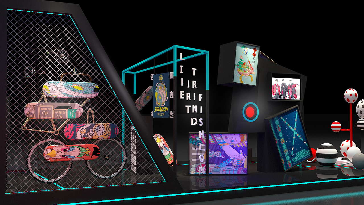 马克华菲开业装置