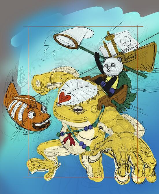 绘画偏Q版的（图ZMTI4MzkwODI0） - 游戏原画 - 站酷设计师8339569sjm原创素材 - 站酷ZCOOL