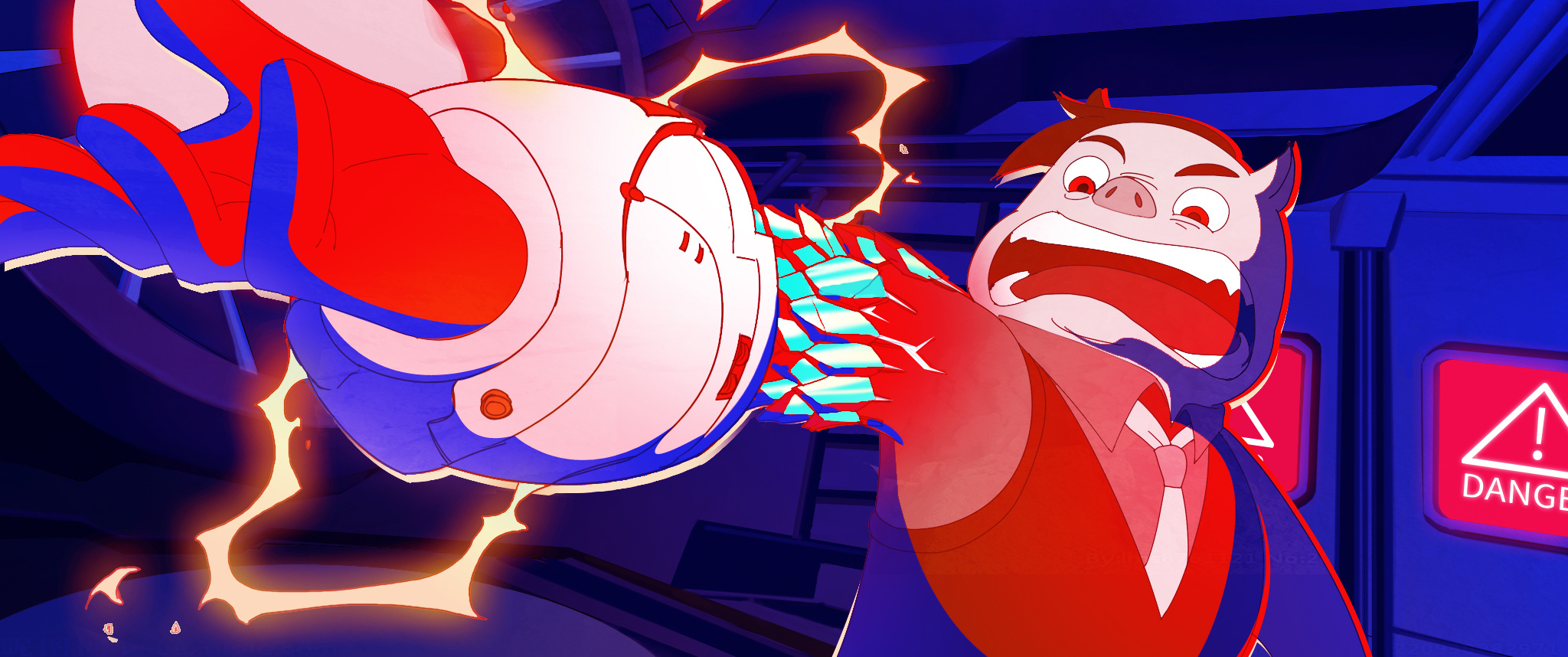 猪猪侠大电影《英雄猪少年》开场动画 二维创作部分大集合第一弹