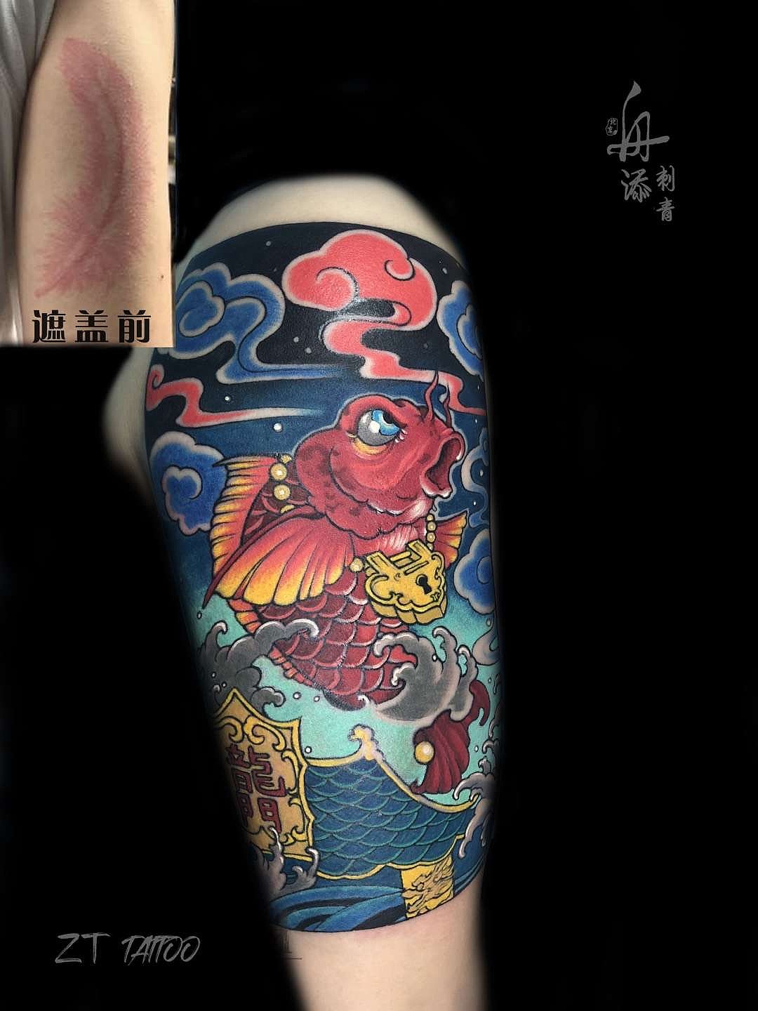 遮盖合集（图ZMTkxODEyMTUy） - 其他 - 站酷设计师北京舟添刺青原创素材 - 站酷ZCOOL