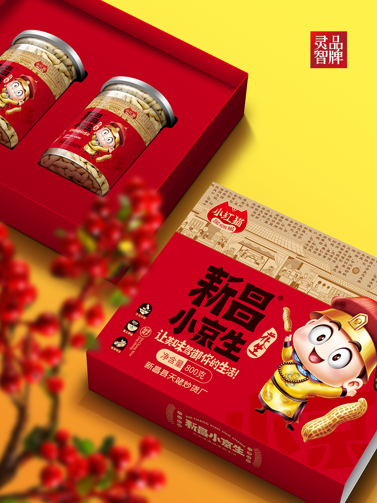 广东灵智设计x小红猫|地方特产设计