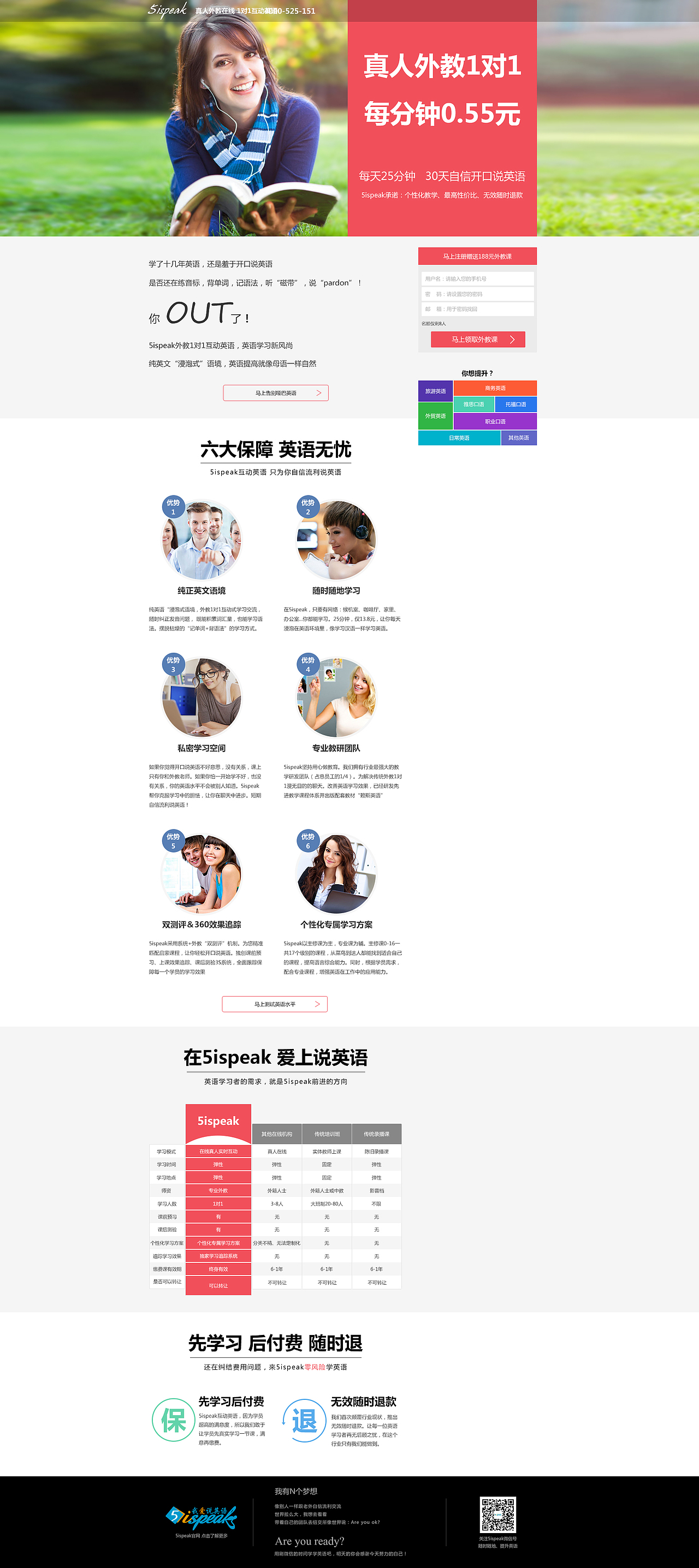 专题页-5ispeak-配合SEO/SEM推广