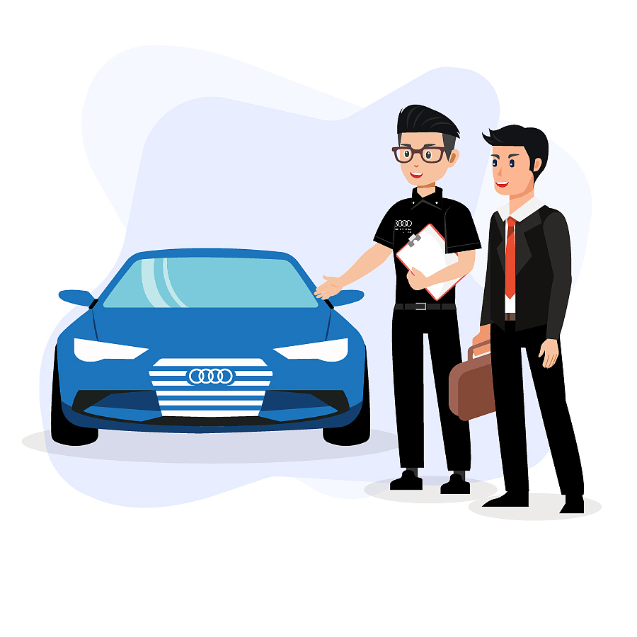 奥迪出行。 管家君（图ZMTkwMTEyMzY4） - 商业插画 - 站酷设计师张曼作品原创素材 - 站酷ZCOOL