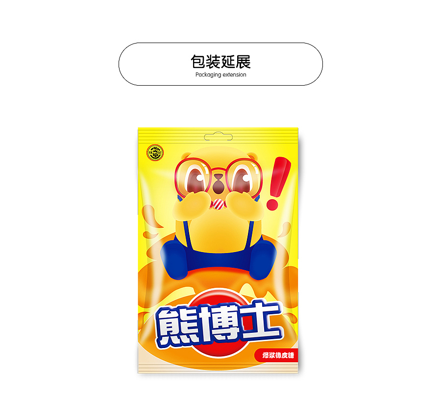 【大眼熊博士】熊博士卡通形象设计（图ZNzU3MDUwNDQ=） - 包装 - 站酷设计师一零510原创素材 - 站酷ZCOOL