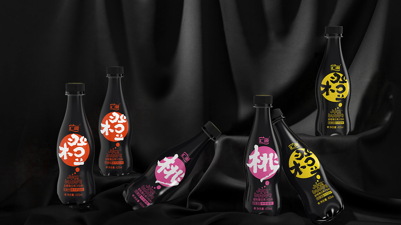 一款新型充气果汁饮料包装设计