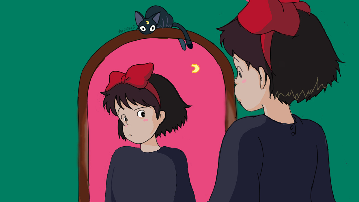 魔女宅急便|动漫|动画片|童稚的牧神笛_临摹作品-站酷zcool