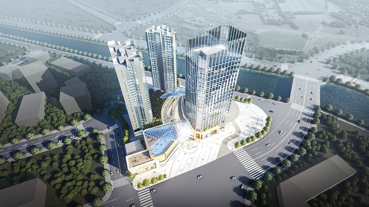 商业综合体立面设计