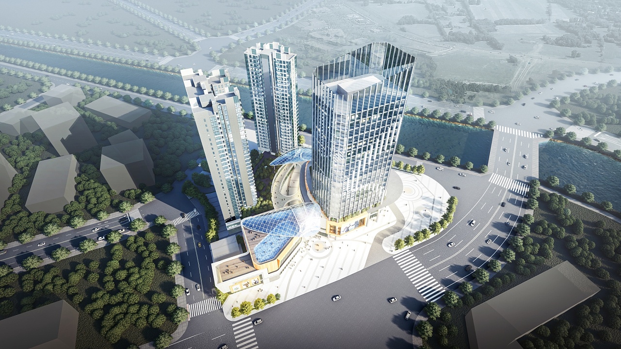 商业综合体立面设计