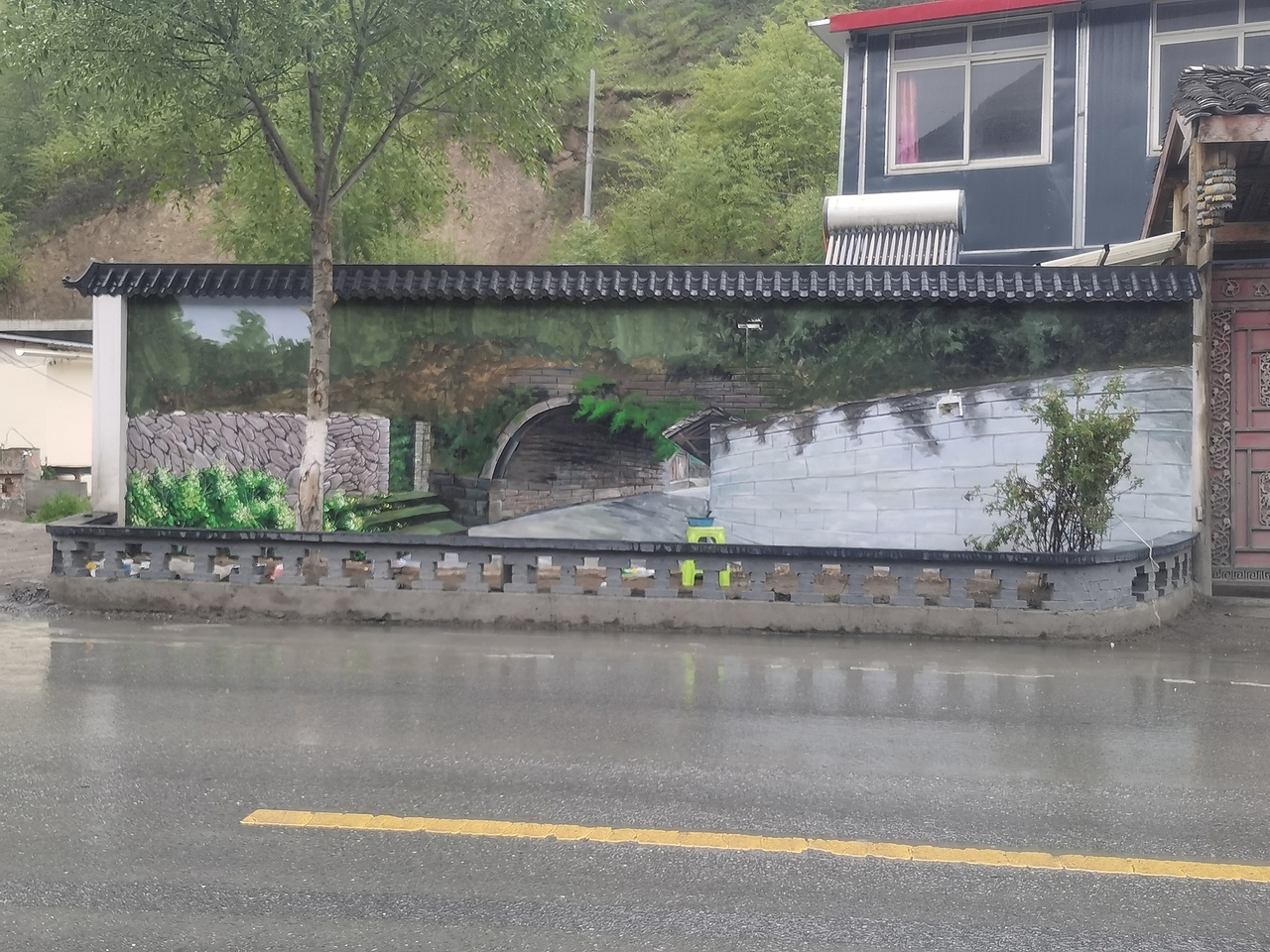 乡村振兴,新农村文化墙,新农村墙绘,新农村壁画